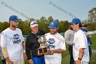 Baseball vs Babson  Wheaton College Baseball players celebrate their victory over Babson to win the NEWMAC Championship for the third year in a row. - (Photo by Keith Nordstrom) : Wheaton, baseball, NEWMAC